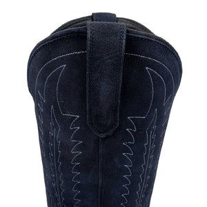 Black Star Victoria Navy Suede Boot WOMEN - Footwear - Boots - Western Boots Twisted X   