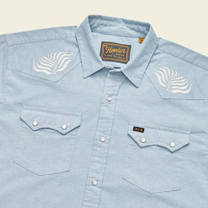 Howler Bros Crosscut Deluxe Seagrass Shirt MEN - Clothing - Shirts - Short Sleeve Shirts Howler Bros   