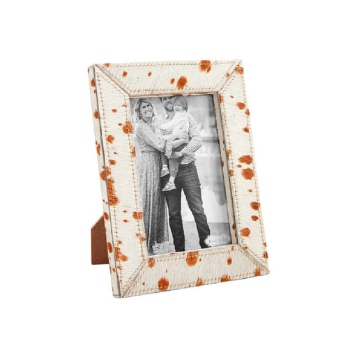Mud Pie Brown Mohair Hide Frame HOME & GIFTS - Home Decor - Wall Decor + Mirrors Mud Pie   