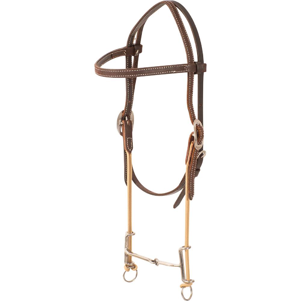 Classic Equine Browband Loomis Smooth Snaffle Gag Tack - Bits, Spurs & Curbs - Bits Classic Equine   