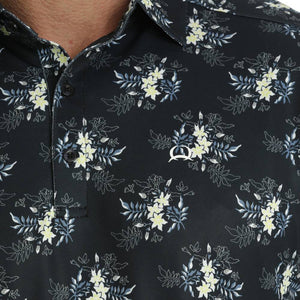 Cinch Men's Arenaflex Floral Polo MEN - Clothing - Shirts - Short Sleeve Shirts Cinch   