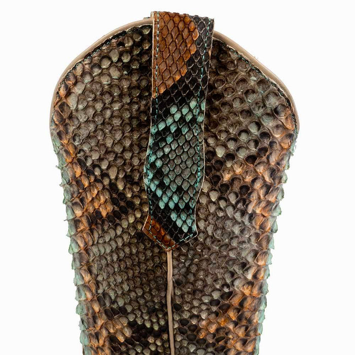 R. Watson Women's Python Cutter Toe Boot WOMEN - Footwear - Boots - Exotic Boots R Watson