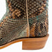 R. Watson Women's Python Cutter Toe Boot WOMEN - Footwear - Boots - Exotic Boots R Watson