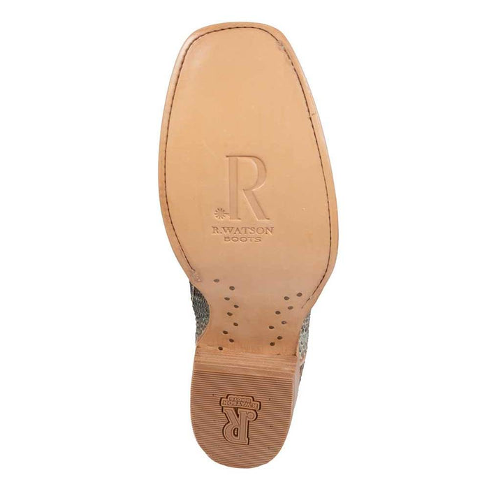 R. Watson Women's Python Cutter Toe Boot WOMEN - Footwear - Boots - Exotic Boots R Watson