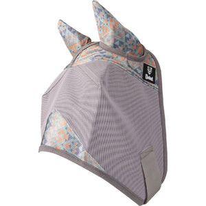Cashel Crusader Patterned Fly Mask with Ears Equine - Fly & Insect Control Cashel Arab/Small Horse Sagebrush 