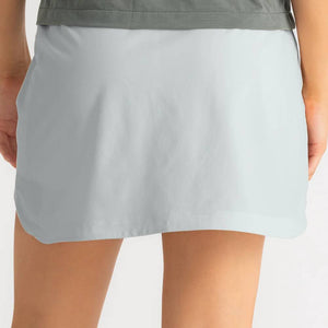 Free Fly Bamboo-Lined Active Breeze Skort - Sky Gray WOMEN - Clothing - Skirts Free Fly Apparel   