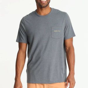 Free Fly Men's Sun & Surf Pocket Tee MEN - Clothing - T-Shirts & Tanks Free Fly Apparel   