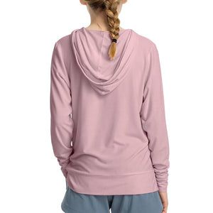 Free Fly Girl's Bamboo Shade Hoodie - Lilac KIDS - Girls - Clothing - Tops - Long Sleeve Tops Free Fly Apparel   