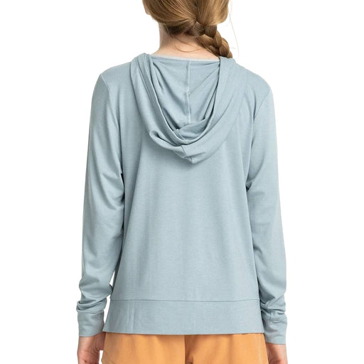 Free Fly Girl's Bamboo Shade Hoodie - Ocean Mist KIDS - Girls - Clothing - Sweatshirts & Hoodies Free Fly Apparel   