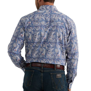 Wrangler Men's Paisley 20X Competition Shirt MEN - Clothing - Shirts - Long Sleeve Shirts Wrangler   