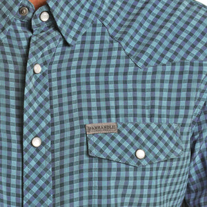 Panhandle Men's Performance Check Print Shirt MEN - Clothing - Shirts - Long Sleeve Shirts Panhandle   