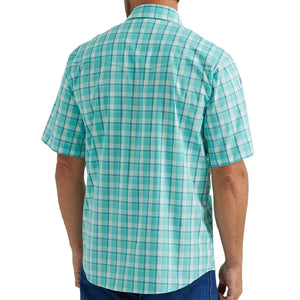 Wrangler Men's Western Plaid Snap Shirt MEN - Clothing - Shirts - Short Sleeve Shirts Wrangler   