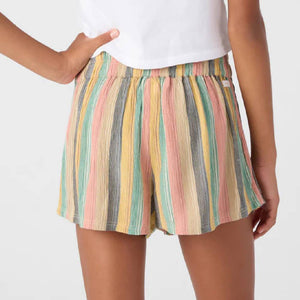 O'Neill Girl's Gabi Stripe Pull On Short KIDS - Girls - Clothing - Shorts O'Neill   