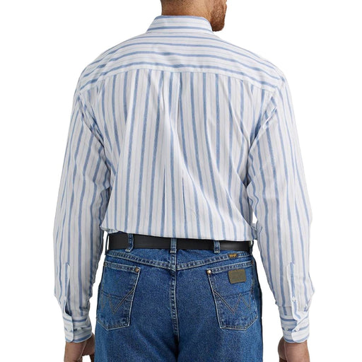 Wrangler Men's Stripe Print Button Shirt MEN - Clothing - Shirts - Long Sleeve Wrangler