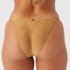 O'Neill Mizi Metallic Rib Redondo Bikini Bottom WOMEN - Clothing - Surf & Swimwear - Swimsuits O'Neill   