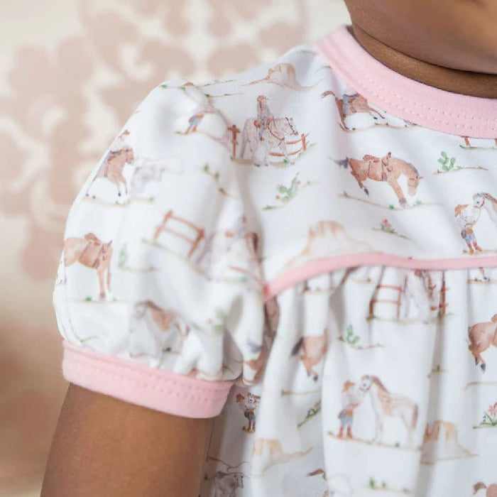 Ruth and Ralph Western Toile Hallie Bubble - FINAL SALE KIDS - Baby - Baby Girl Clothing Ruth and Ralph
