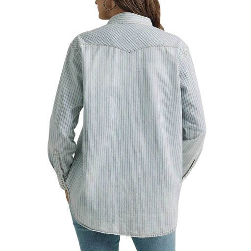 Wrangler Women's Retro Western Boyfriend Snap Shirt WOMEN - Clothing - Tops - Long Sleeved Wrangler   