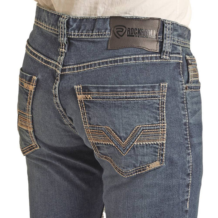 Rock & Roll Denim Men's Revolver Slim Straight Jeans MEN - Clothing - Jeans Panhandle   