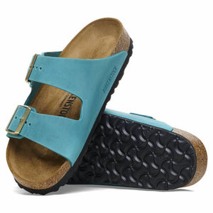 Brikenstock Arizona Oiled Leather - Biscay Bay WOMEN - Footwear - Sandals Birkenstock   