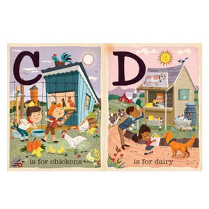F Is For Farm: Alphabet Board Book HOME & GIFTS - Books Gibbs Smith   
