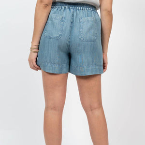 Ivy Jane Denim Drawstring Short WOMEN - Clothing - Shorts Ivy Jane   