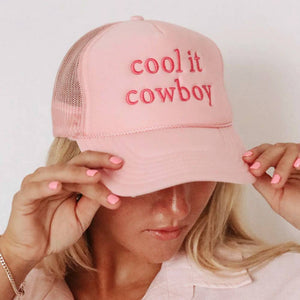 Cool It Cowboy Trucker Cap WOMEN - Accessories - Caps, Hats & Fedoras Charlie Southern   