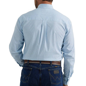 Wrangler Men's George Strait Dot Print Shirt MEN - Clothing - Shirts - Long Sleeve Shirts Wrangler   