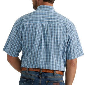 Wrangler George Strait Plaid Print Shirt MEN - Clothing - Shirts - Short Sleeve Shirts Wrangler   