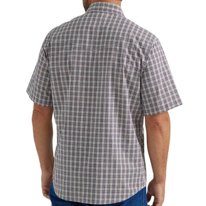 Wrangler Men's Plaid Print Shirt MEN - Clothing - Shirts - Short Sleeve Shirts Wrangler   