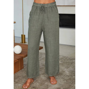 Italian Linen Pant WOMEN - Clothing - Pants & Leggings Milio Milano   