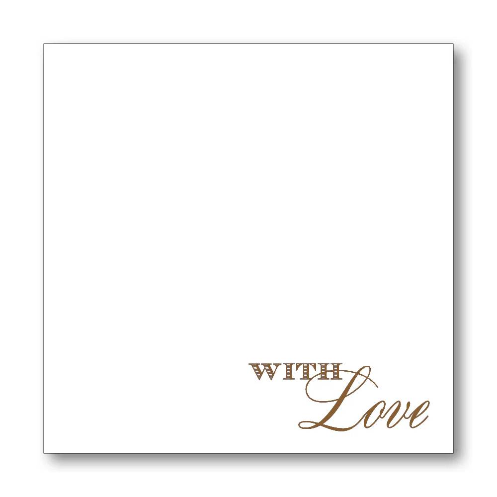 With Love Script Note Books HOME & GIFTS - Gifts Maison de Papier   