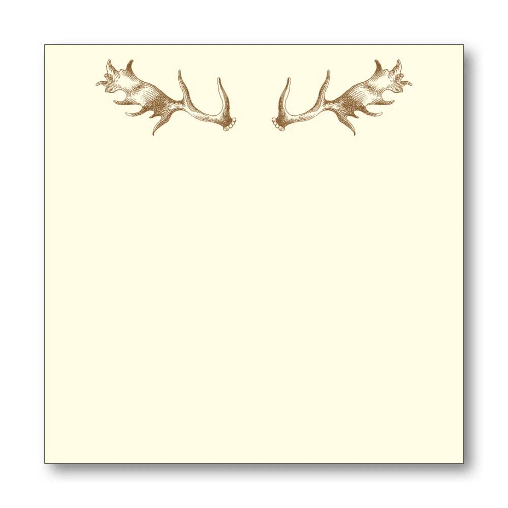 Elk Horns Note Blocks HOME & GIFTS - Gifts Maison de Papier   