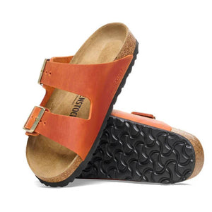 Birkenstock Arizona BS Burnt Orange Oil Lthr WOMEN - Footwear - Sandals Birkenstock   