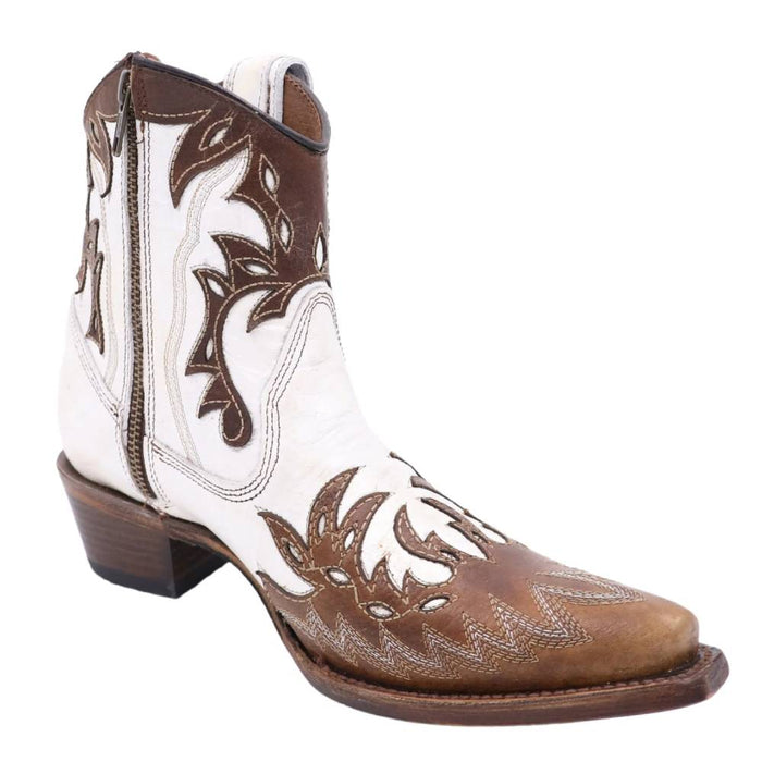 Circle G Embroidered Overlay Western Bootie WOMEN - Footwear - Boots - Booties Corral Boots   