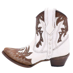 Circle G Embroidered Overlay Western Bootie WOMEN - Footwear - Boots - Booties Corral Boots   