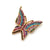 Karli Buxton Rainbow Stone Butterfly Pendant WOMEN - Accessories - Jewelry - Pins & Pendants Karli Buxton   