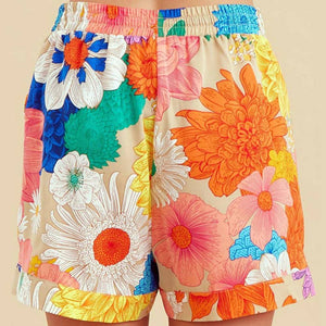 Tropical Floral Shorts WOMEN - Clothing - Shorts Jodifl   