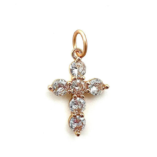 Karli Buxton Cross Clear Pendant WOMEN - Accessories - Jewelry - Pins & Pendants Karli Buxton   