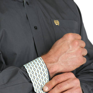 Cinch Men's Solid Square Button Shirt MEN - Clothing - Shirts - Long Sleeve Shirts Cinch   