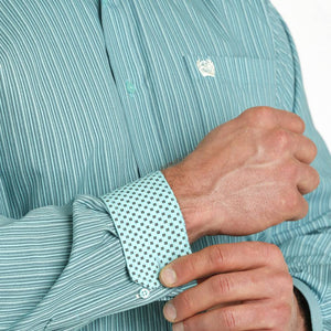 Cinch Men's Stripe Print Shirt MEN - Clothing - Shirts - Long Sleeve Shirts Cinch   