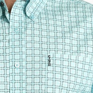Cinch Men's Square Print Modern Fit Shirt MEN - Clothing - Shirts - Long Sleeve Shirts Cinch   