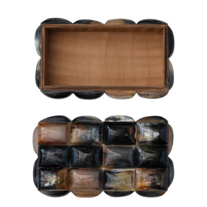 Horn Storage Box HOME & GIFTS - Home Decor - Decorative Accents Creative Co-Op   