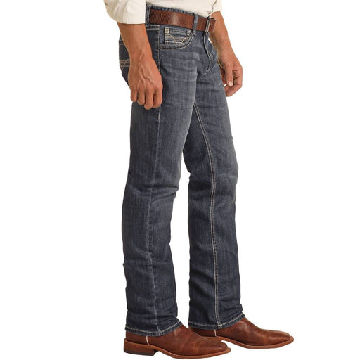 Rock & Roll Denim Men's Revolver Straight Jeans - FINAL SALE MEN - Clothing - Jeans Panhandle