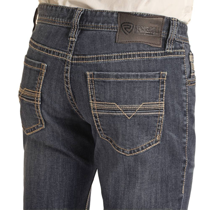 Rock & Roll Denim Men's Revolver Straight Jeans - FINAL SALE MEN - Clothing - Jeans Panhandle