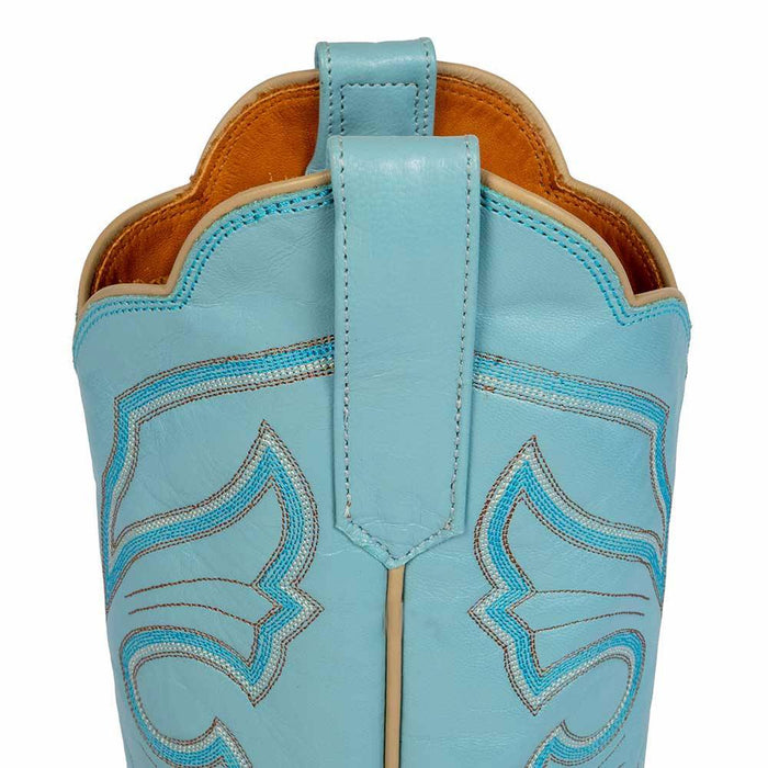 Rios of Mercedes Women's June Blue Kidskin Boot WOMEN - Footwear - Boots - Western Boots Rios of Mercedes Boot Co.   