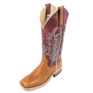 Anderson Bean Men's Vanilla Navajo Bison Boot - Teskey's Exclusive MEN - Footwear - Exotic Western Boots Anderson Bean Boot Co.   