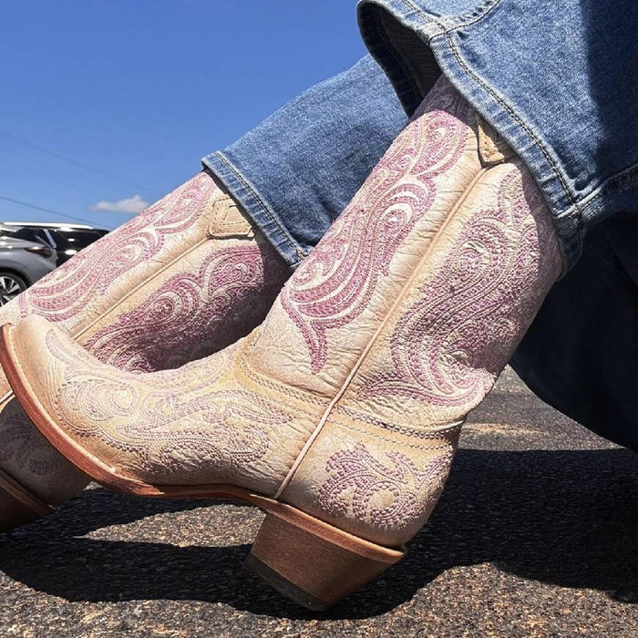 * Corral Crackled Luminescent Embroidered Boot - FINAL SALE WOMEN - Footwear - Boots - Western Boots Corral Boots