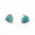 Peyote Bird Designs Large Turquoise Stud Earrings WOMEN - Accessories - Jewelry - Earrings Peyote Bird Designs Triangle  