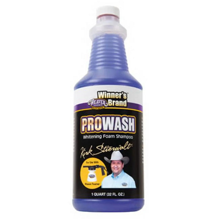 Weaver ProWash Whitening Foam Shampoo Livestock - Show Supplies Weaver