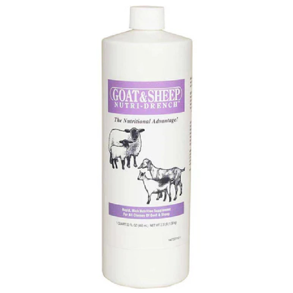 Goat & Sheep Nutri-Drench Livestock - Vitamins & Supplements Bovidr Laboratories   